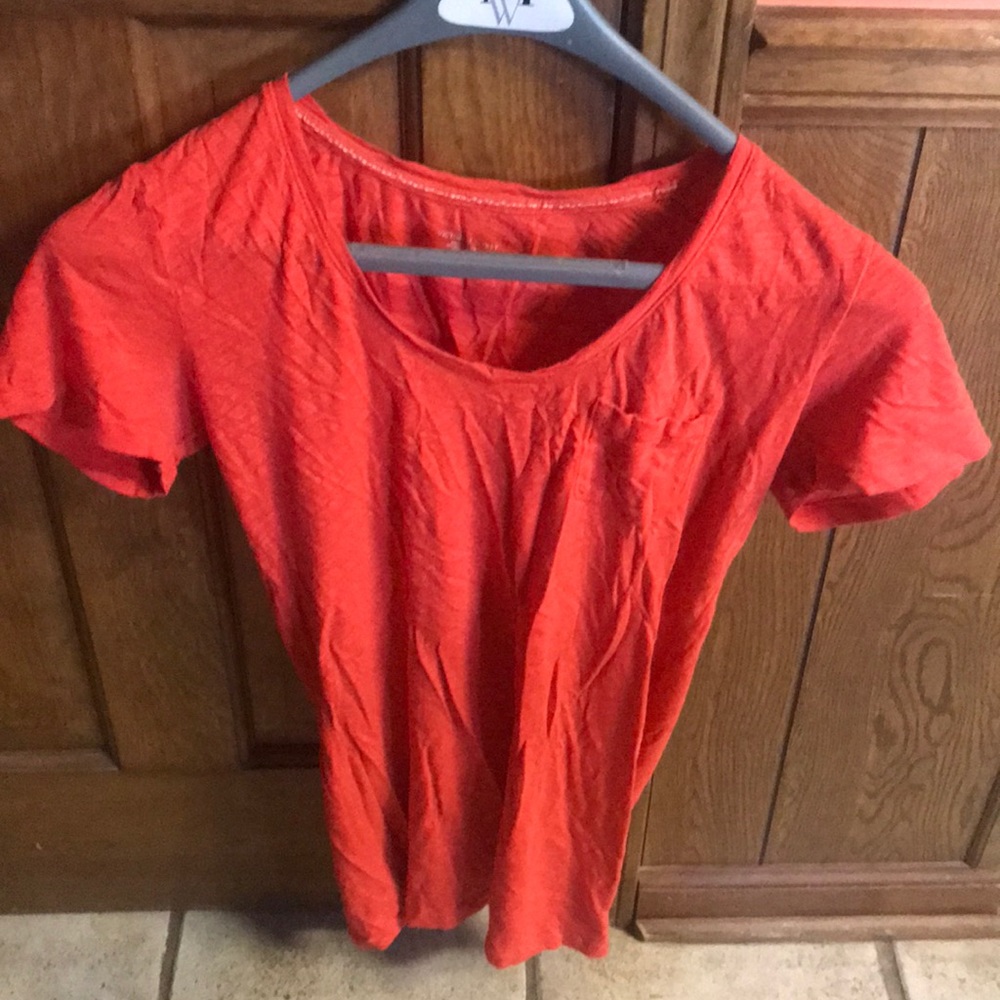 Victoria Secret SS Orange Shirt